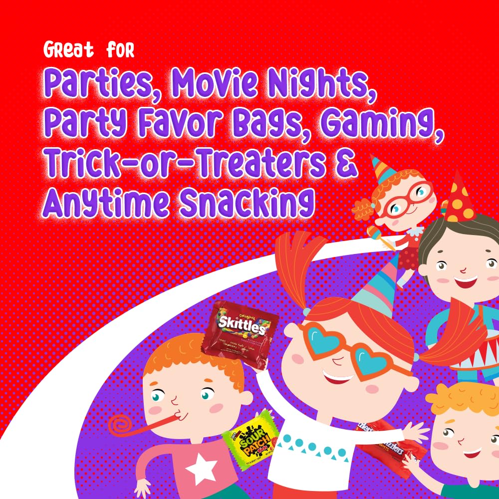 Bulk Assorted Fruit Candy - Starburst, Skittles, Fish, Air Heads, Jolly Rancher, Sour Punch, Gold-Bears Gummi Bears & Twizzlers, Candy's, Pops, Dots