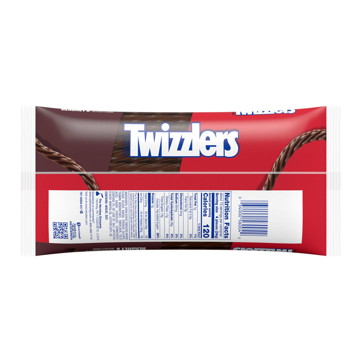 TWIZZLERS Twists, Chocolate Flavor (12-Ounce Bag)