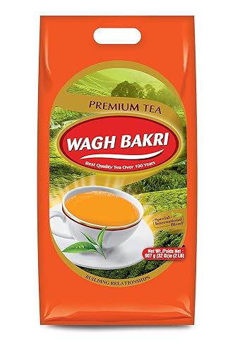 Wagh Bakri Premium Black Tea, Special International Blend, 2 lb (Pack of 1)