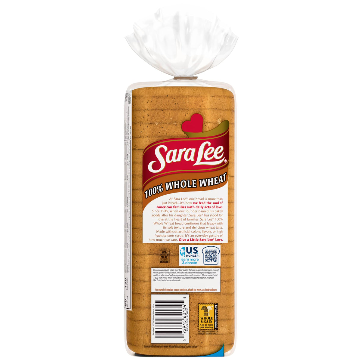 Sara Lee Classic 100% Whole Wheat Bread-2pack