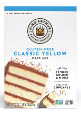 King Arthur, Gluten-Free Yellow Cake Mix, Gluten-Free, Non-GMO Project Verified, Certified Kosher, Non-Dairy, 22 Oz