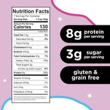 Three Wishes Grain-Free & Protein Cereal - Healthy, Low Sugar & Gluten-Free Breakfast Cereal - Low Carb, Plant-Based, Vegan & Non-GMO - Marshmallow