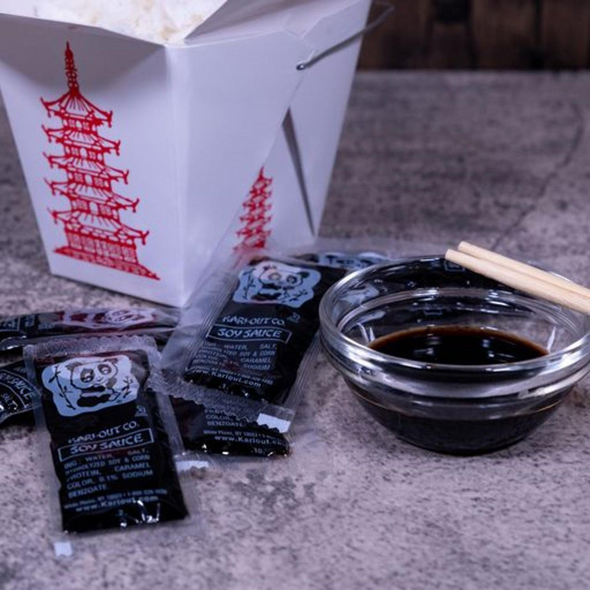 Soy Sauce 8 Gram Portion Packet - 450/Case