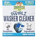 ECO-GALS Washing Machine Cleaner Tablets For Front & Top Load Washers Including H.E. to Remove Pet Hair, & debris from drum, pipes, and filter.