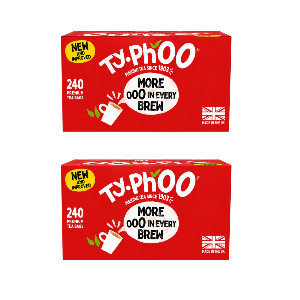 Typhoo (240 Tea Bags) - Pack of 2