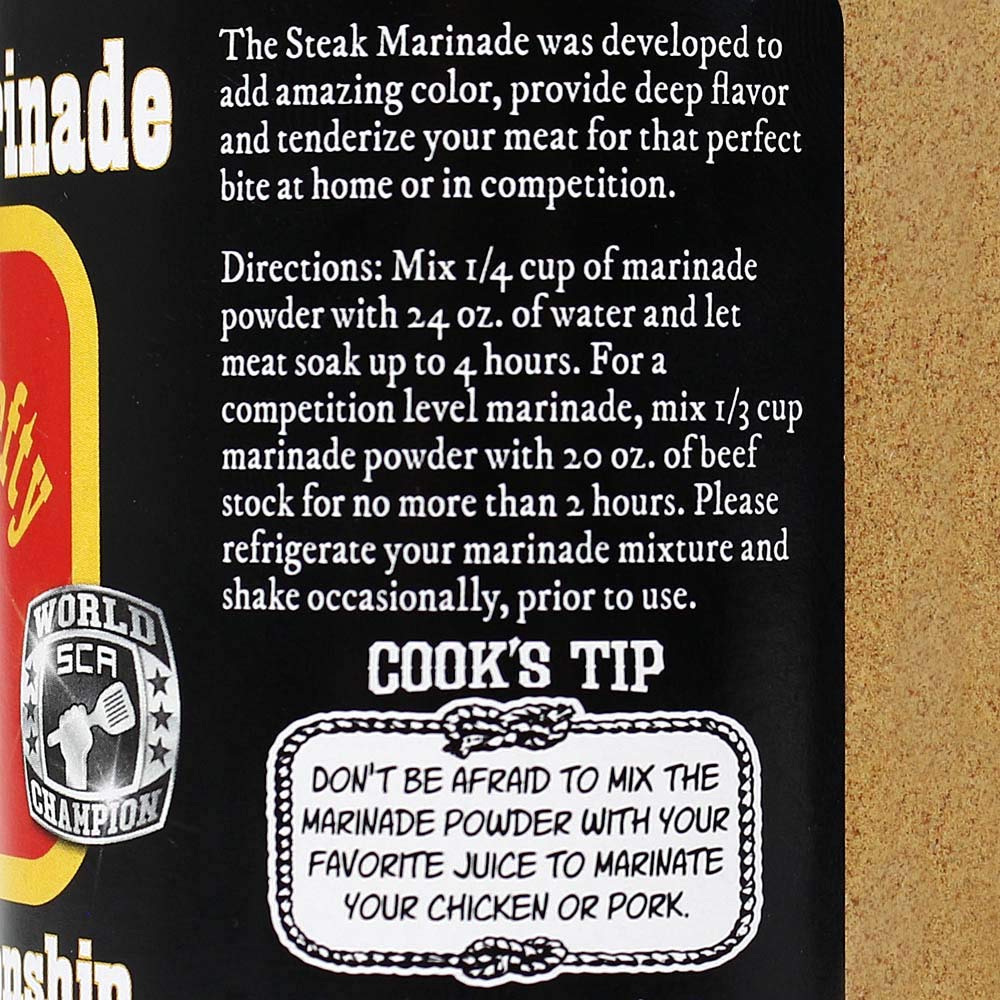 Pancho and Lefty The Steak Marinade