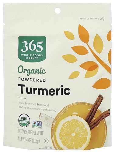 365 by Whole Foods Market, Organic Turmeric Superfood Powder, 4 Ounce