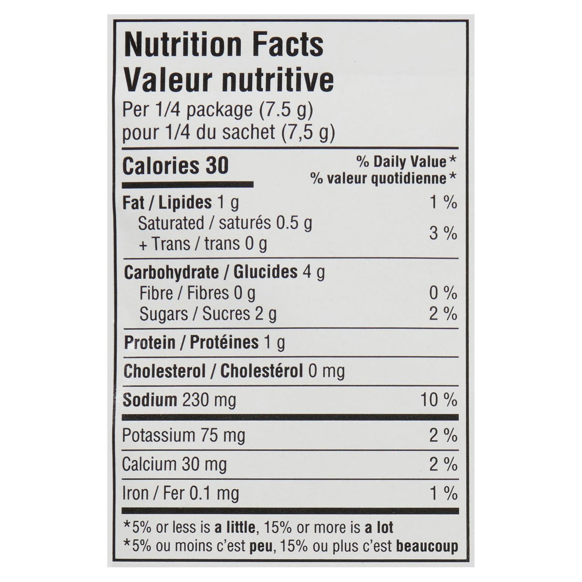 McCormick International Alfredo Sauce Mix, 30g/1.1oz., {Imported from Canada}