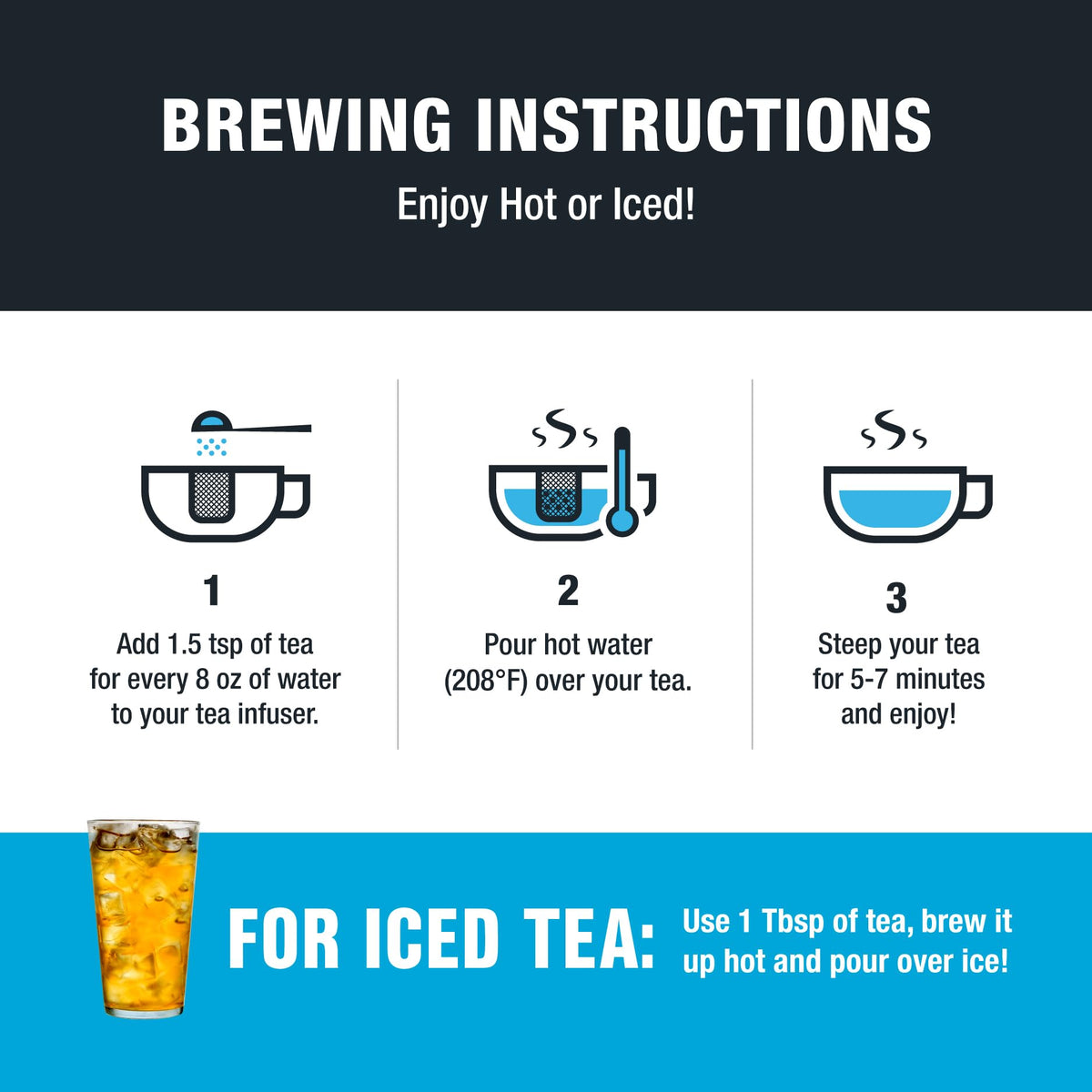 Tiesta Tea - Mango Dreamzzz Chamomile Loose Leaf Herbal Tea, Relaxing Chamomile & Lemongrass Blend, Caffeine-Free, Brew Hot or Iced, Makes Up to 200