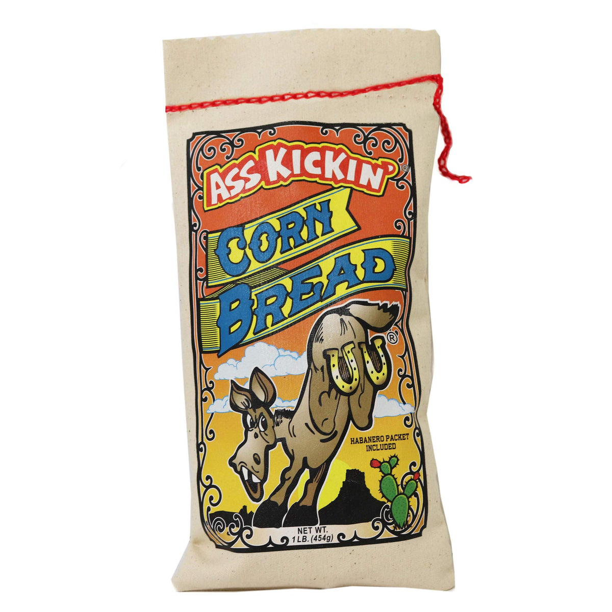 ASS KICKIN' Corn Bread Mix - 6 Pack - Premium Gourmet Gift - 16oz. - Try if you dare! …