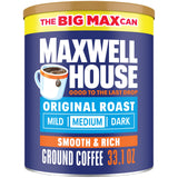Maxwell House Original Roast Ground Coffee, 33.1 oz Canister