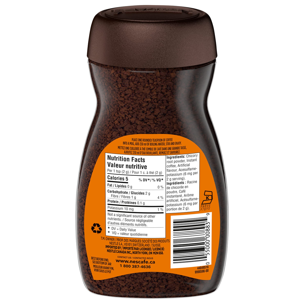 NESCAFÉ Rich Instant Coffee, 100g (Hazelnut)