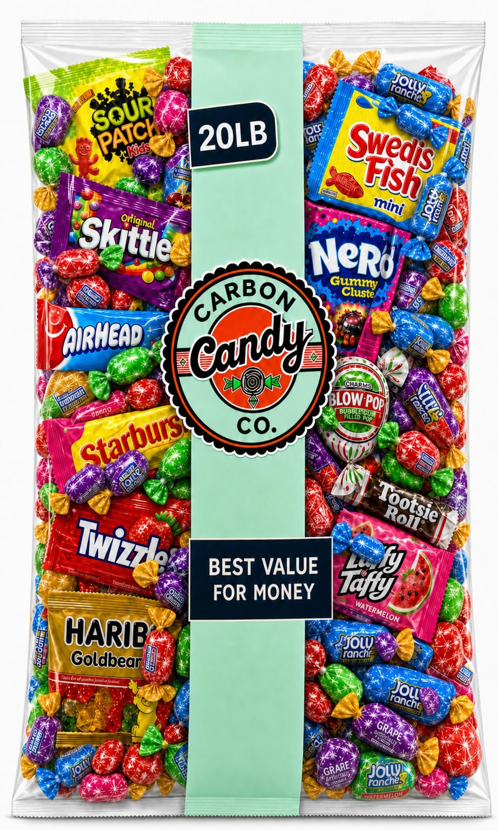 Pinata Candy Variety Pack - 20 Lb Assorted Mix, Pinata Stuffers for Kids