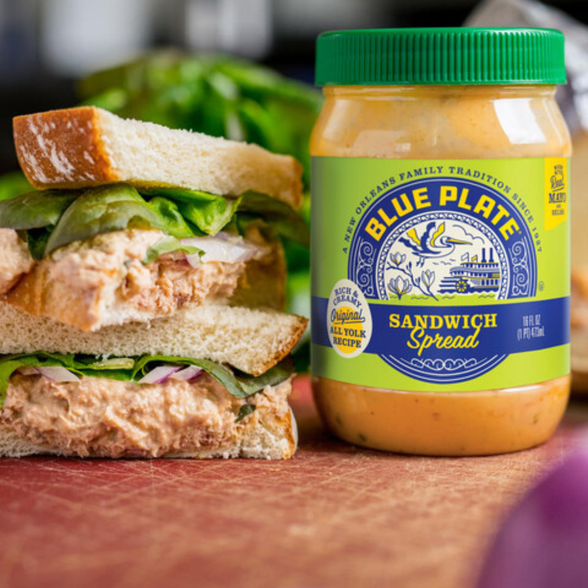 Blue Plate Mayonnaise Sandwich Spread, 16 Ounce Jar (Pack of 1)