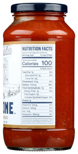 Carbone, Pasta Sauce Roasted Garlic, 22.3 Ounce