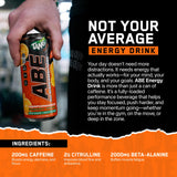 All Black Everything Performance Energy Drink | Zero Calories, Sugar Free | 200mg Caffeine | Beta Alanine & Citrulline | Pre-Workout Sport Drink