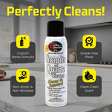 Rock Doctor Granite & Quartz Cleaner Spray 18 oz. Can, Cleans Tile, Marble, Kitchen Countertop, and Natural Stone Surfaces, Streak-Free Shine (6Pack)