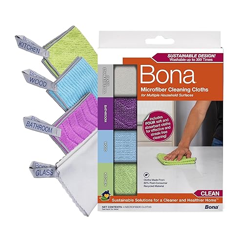 Bona® Microfiber Cleaning Cloths Multipack