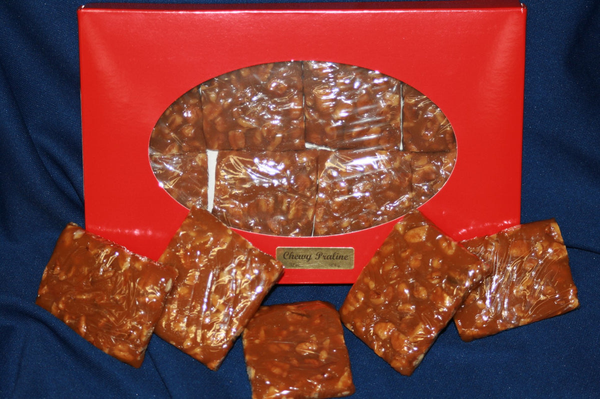 Chewy Pralines Gift Box (1 Pound)