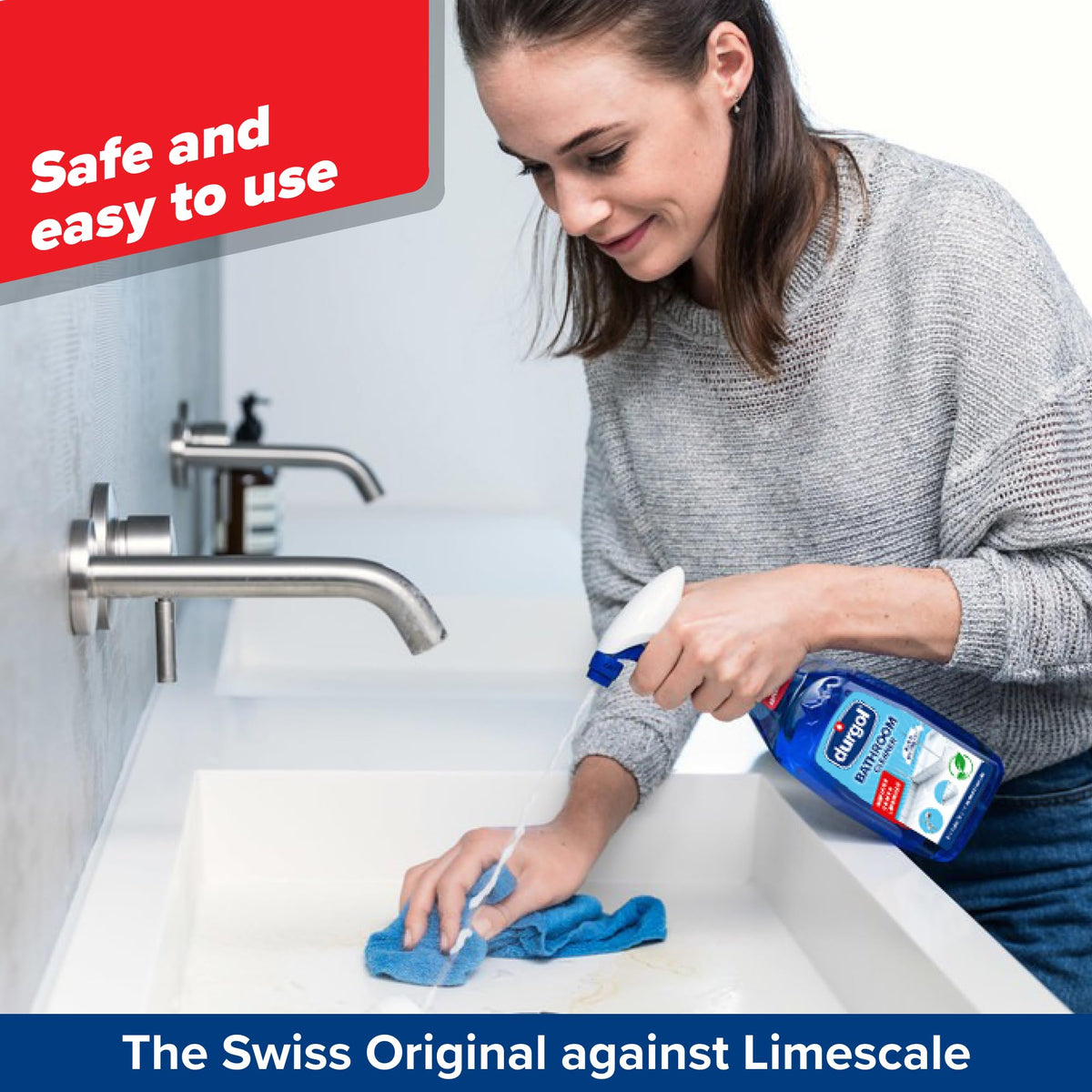 Durgol Bathroom Cleaner and Descaler, 16.9 Ounce