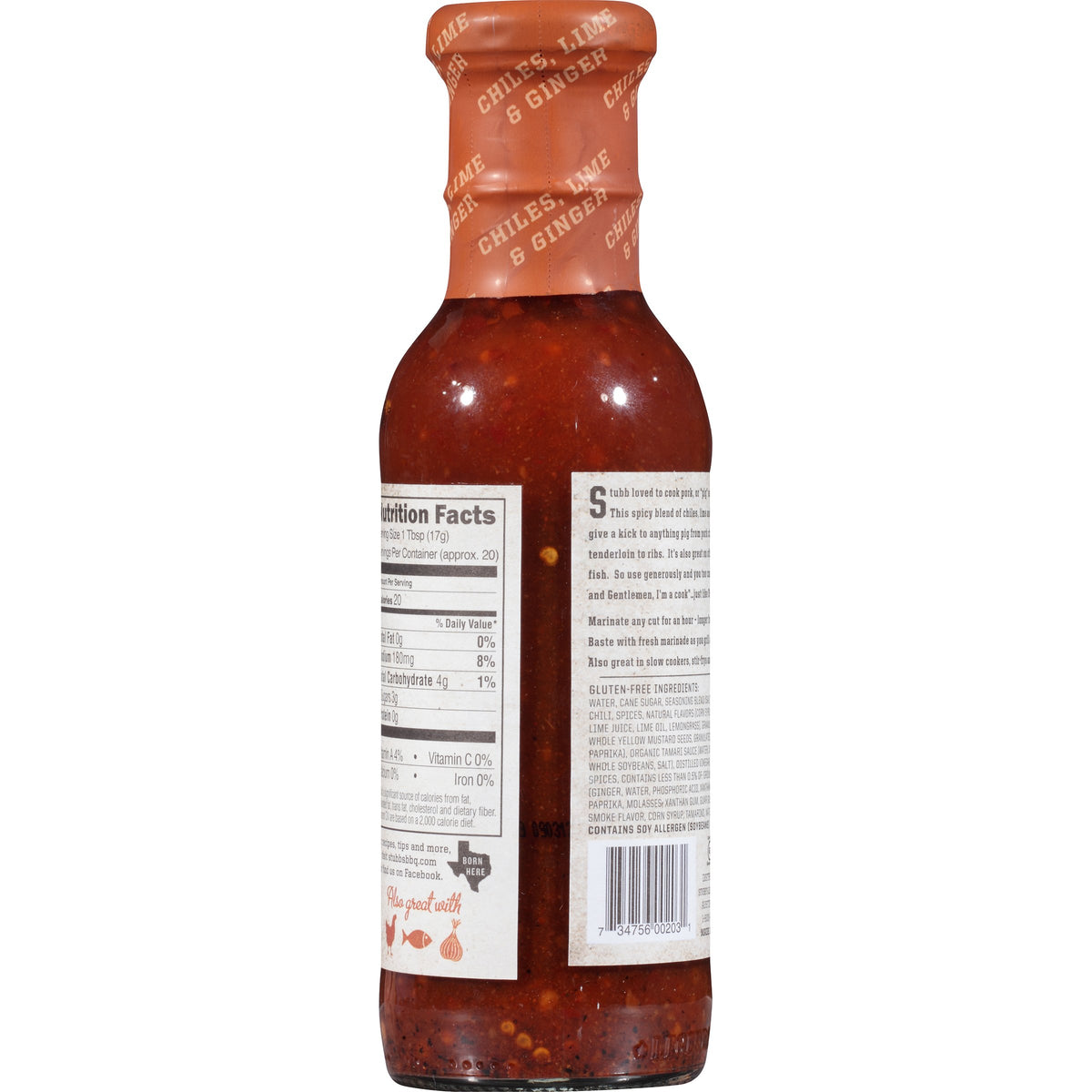 Stubb's Marinade - Pork - 12 Ounces