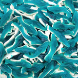 Blue Sharks Gummy Candy | 2 Pound Pack | Blue Raspberry and Marshmallow Flavor