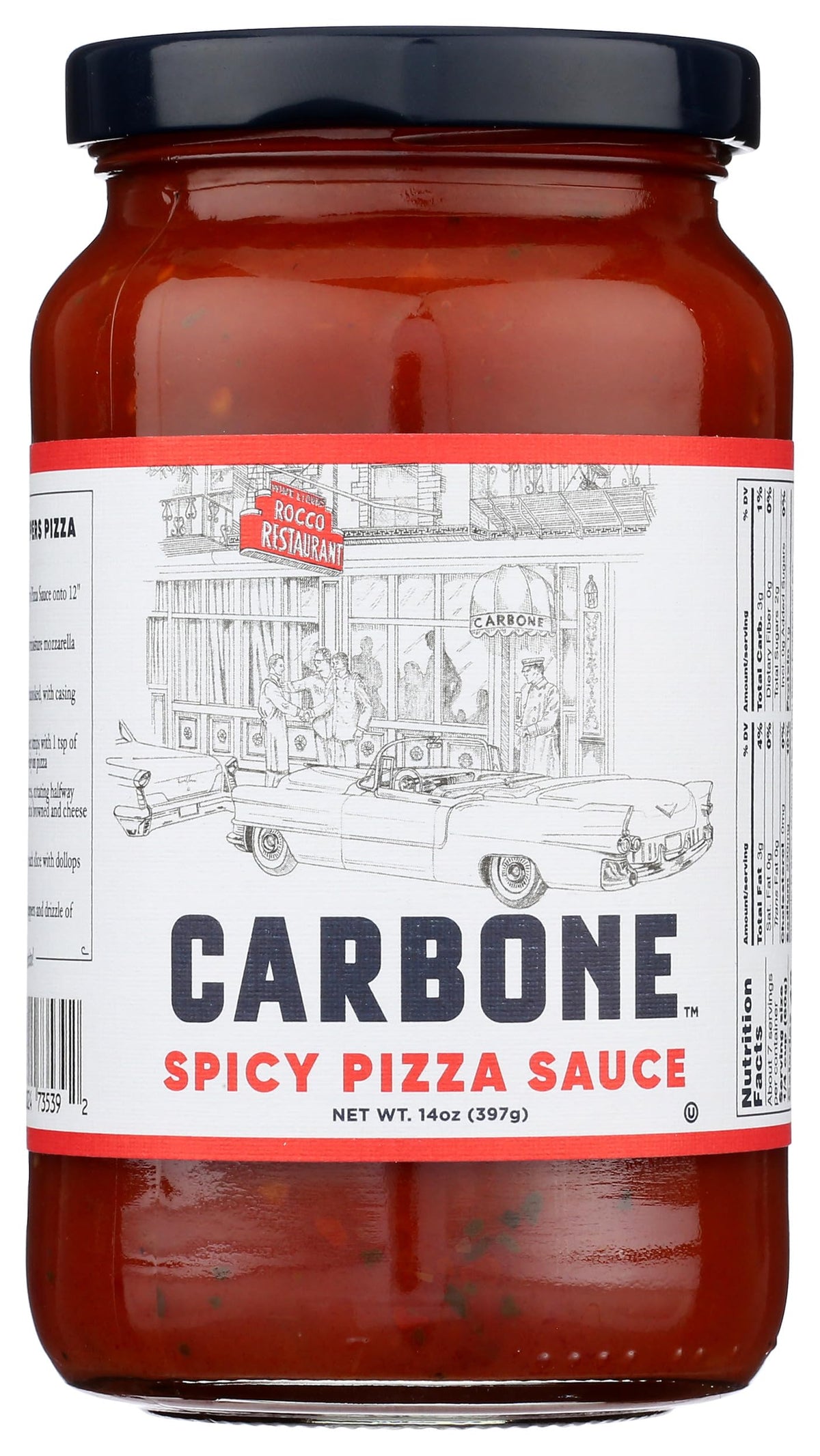 Carbone Original Pizza Sauce, 14 OZ