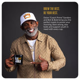 BLK & Bold Whole Bean Coffee, Espresso Dark Roast, Coffee Beans, Bold Heavy Body with Smooth Toasty Finish, Fresh Roasted Coffee for Espresso Machine