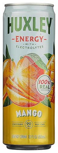 Huxley, Energy Drink Mango, 12 Fl Oz