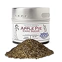 Apple Pie Cane Sugar | Artisanal Infused Sugar |1:1 Replacement For Cane Sugar | All Natural, Non GMO | Gourmet Sweetener | Hand Made, Small Batch | GLP-1 Friendly | Made in USA | Magnetic Tin | Gustus Vitae | #81