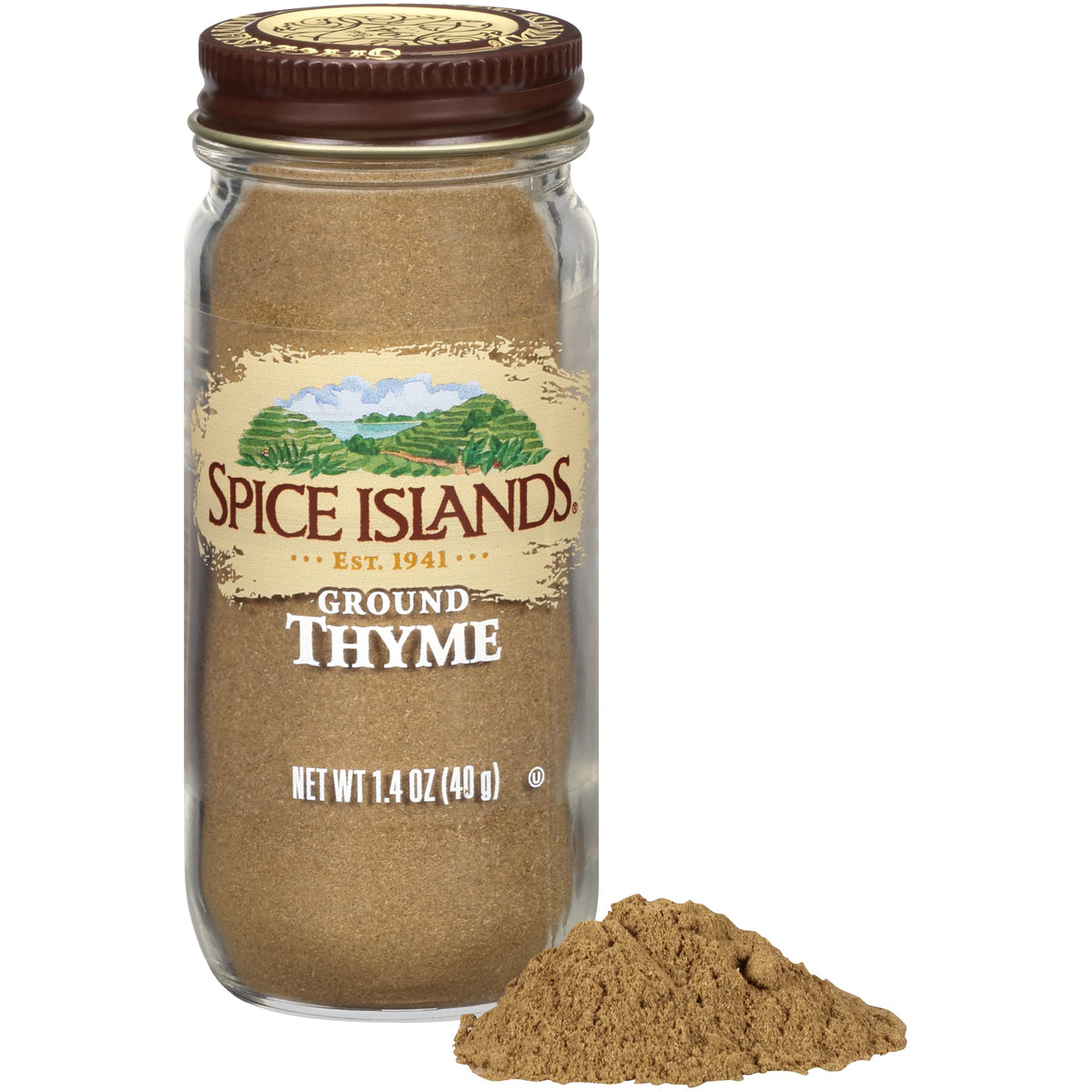 Spice Islands Ground Thyme, 1.4 Ounce