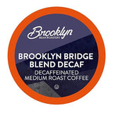 Brooklyn Beans Brooklyn Bridge Decaf Coffee Pods - Compatible with Keurig K Cup Brewers Including 2.0 Machines, 40 Count, Decaf with Bold Flavor