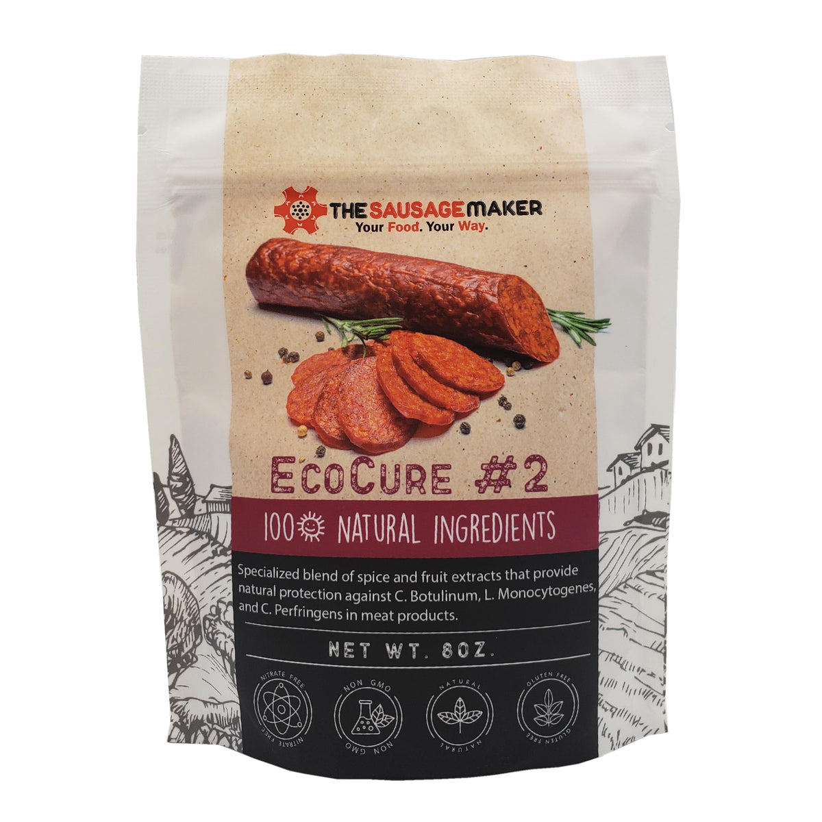 The Sausage Maker - EcoCure #2, 8 oz.