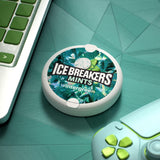ICE BREAKERS Wintergreen Sugar Free Mints Tin, 1.5 oz
