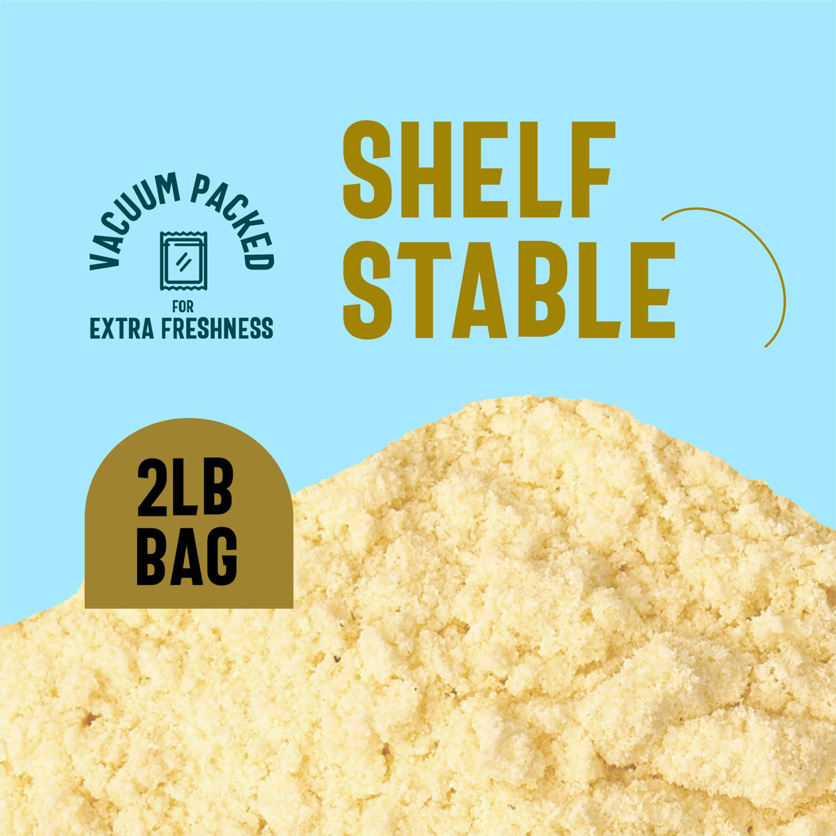 ONE IN A MILL Semolina Flour 2 LB (Pack of 1) | High Protein Durum Wheat Flour for Pizza Dough, Pasta, Bread, and Couscous | Vacuumed Packed