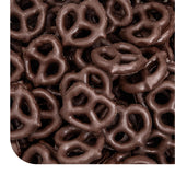 Chocolate Covered Pretzels - 5 Pound Pack - Dark Chocolate Pretzels for Office Bowls, Snacking, and Gifting - Sweet & Salty Snack - Crunchy Holiday
