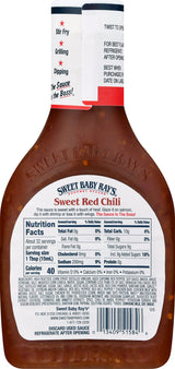 Sweet Baby Ray's, Wing Sauce & Glaze, Sweet Red Chili, 16oz Bottle (Pack of 9)