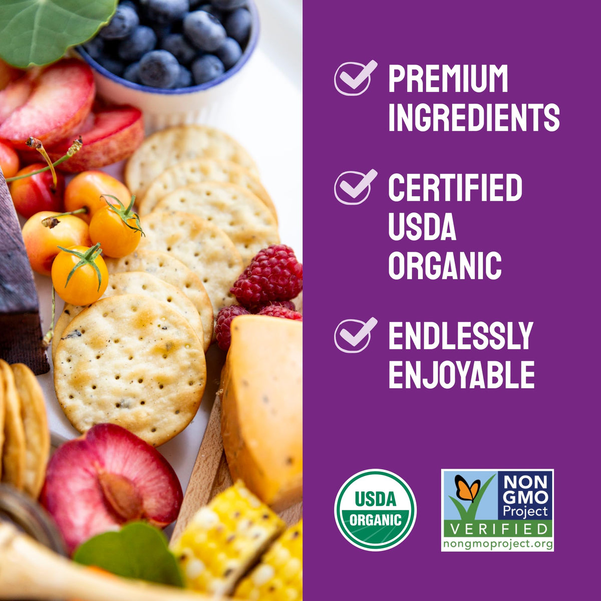 Milton's Organic Crackers, Himalayan Salt - Certified Organic, Non-GMO Project Verified, Kosher, Made With Real Pink Himalayan Salt, Great