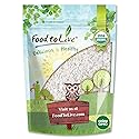 Food to Live - Organic White Jasmine Rice, 1 Pound - Non-GMO, Long-Grain Rice Variety, Raw, Vegan, Kosher, Bulk
