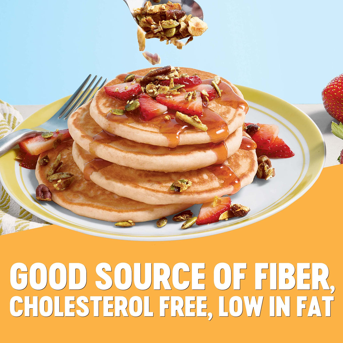 Krusteaz Heart Healthy Pancake, 25.2 Oz