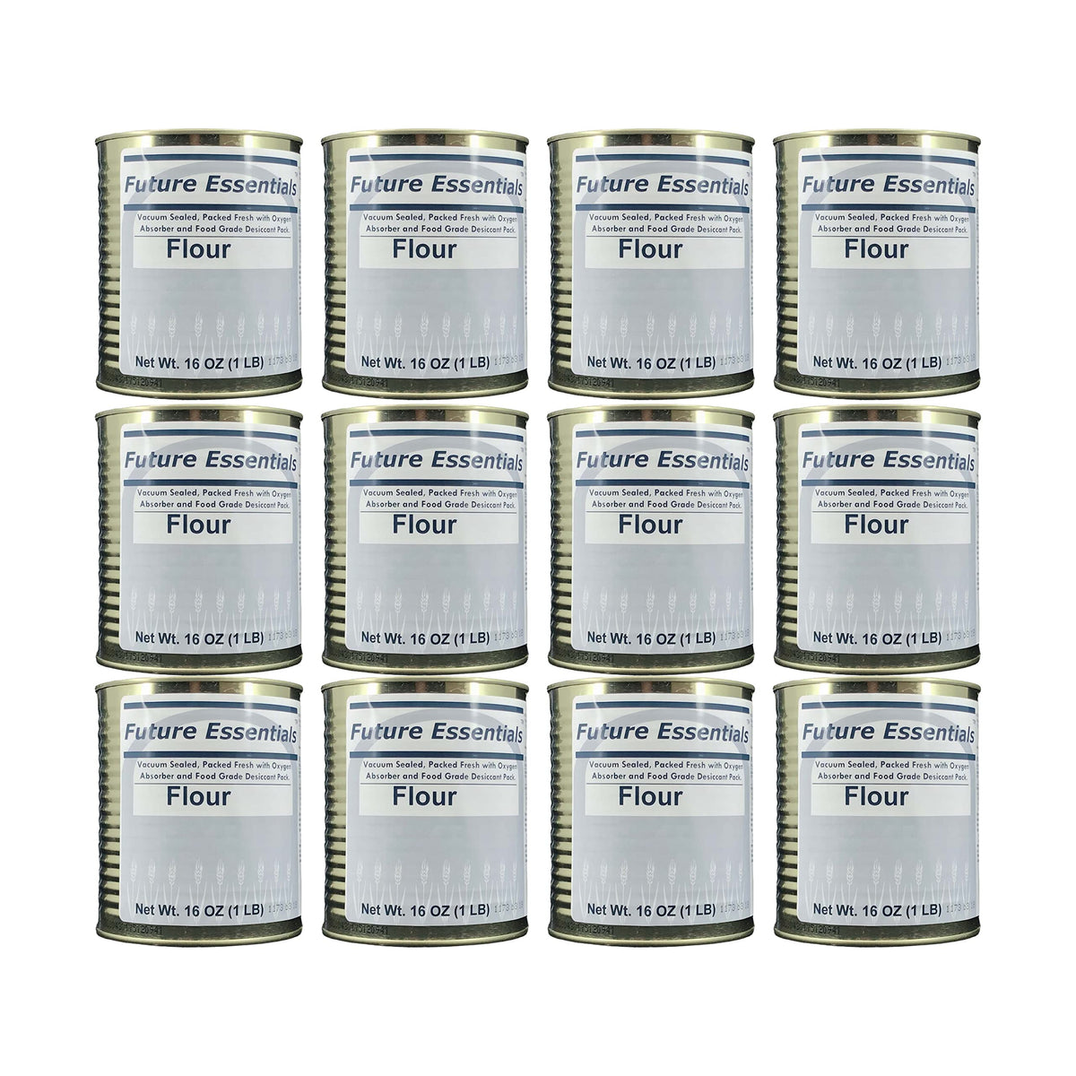 Future Essentials All Purpose White Flour | 100% Natural Whole Grain | Non GMO | Long Term Storage Shelf Stable | Emergency Survival Food Supply