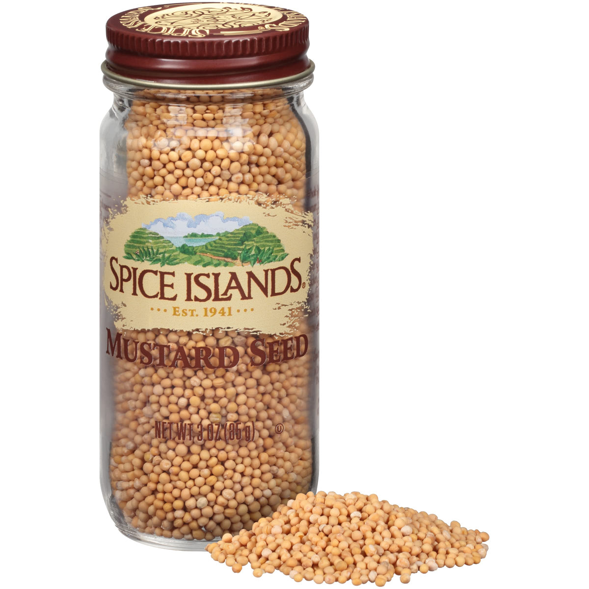 Spice Islands Whole Mustard Seed, 3 Ounce