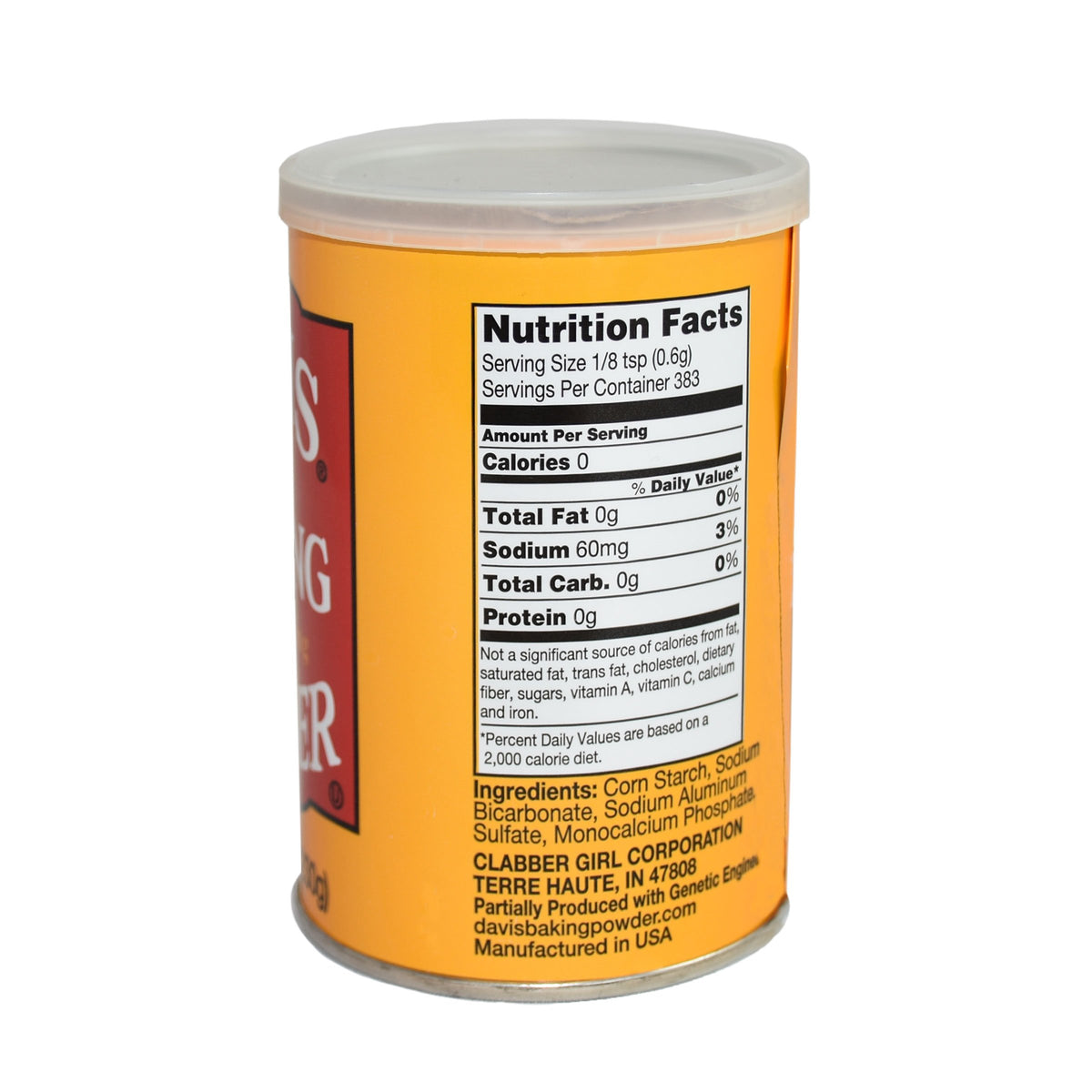 Davis Double Acting Baking Powder, 8.1 Ounce