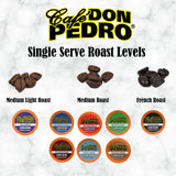 Cafe Don Pedro Hazelnut Cream Low Acid Coffee Pods - Compatible with Keurig K-cup Coffee Maker, 100% Arabica, Battles Heartburn, Acidic Reflux, 72