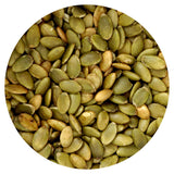 Pumpkin Seeds Roasted and Salted, 1 Pound Bag, Pepitas No Shell, 16 Ounce Bulk Bag