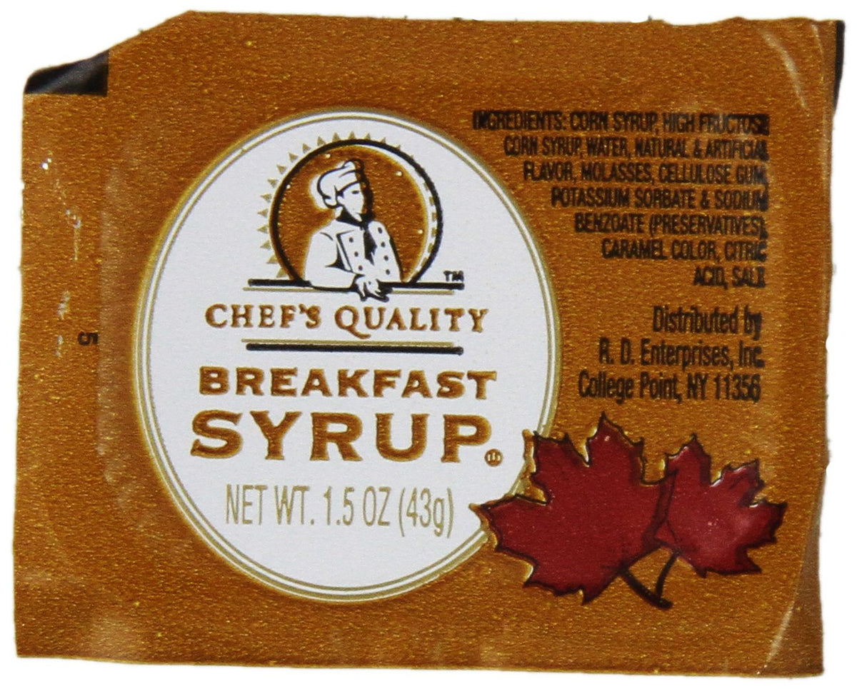 Chef's Quality Table Syrup Cup, 9.38 Pound