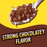 Cocoa Pebbles, Chocolatey Kids Cereal Sweetened Rice Crunch, Large Size, 15 Ounce