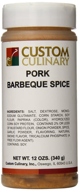 Custom Culinary Pork Barbeque Spice, 12 Ounce