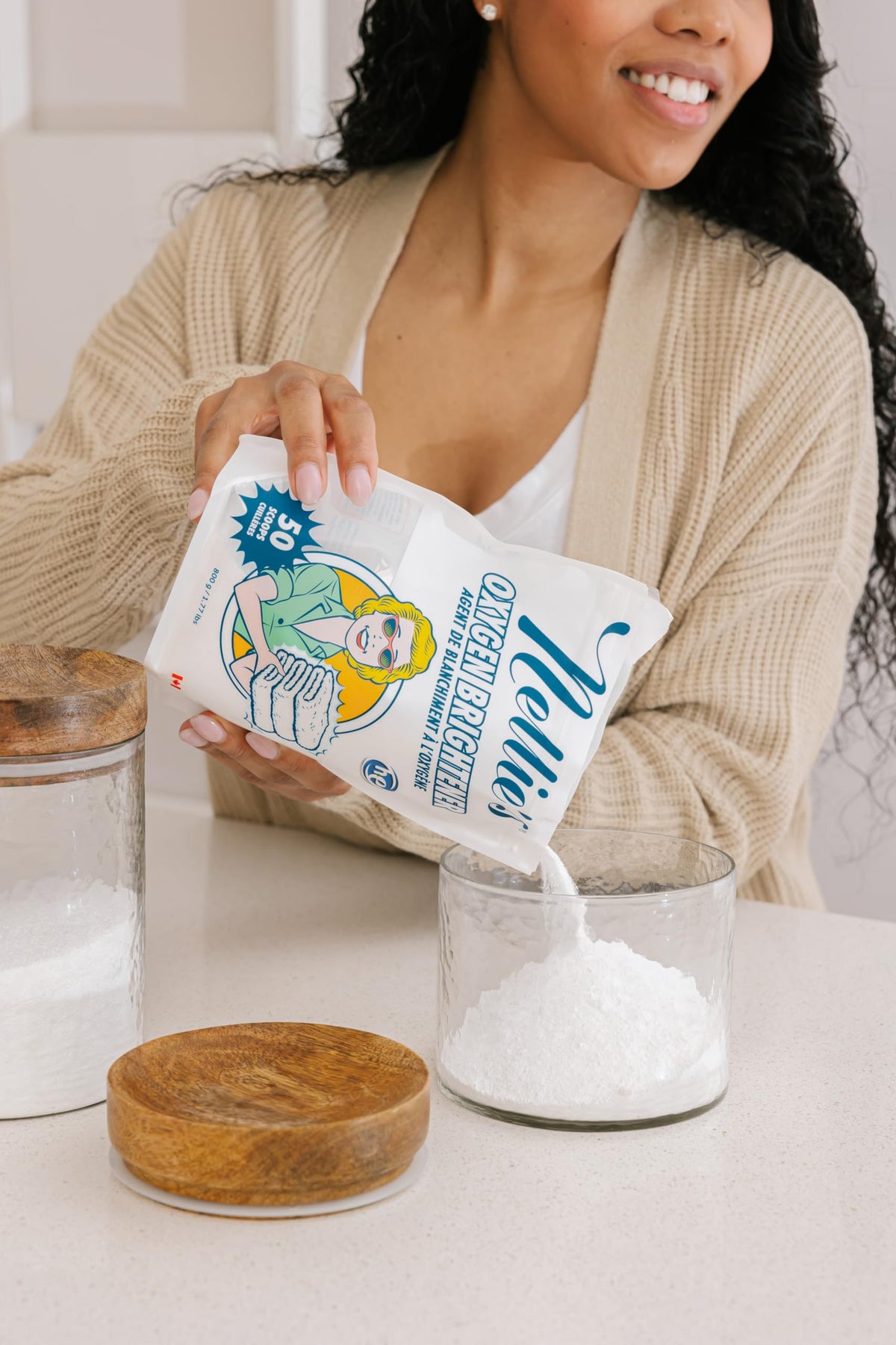 Nellie’s Laundry Bundle - 400 Load Laundry Soda & Two 50 Load Oxygen Brighteners - Powdered Detergent for Long-Lasting Freshness - HE & Standard