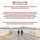 Renegade Foods Artisan Vegan Salami | 3 Pack | Lorraine | High Protein, Low Sugar, Seitan, Non-GMO | 16g of Protein Per Serving | Indulge